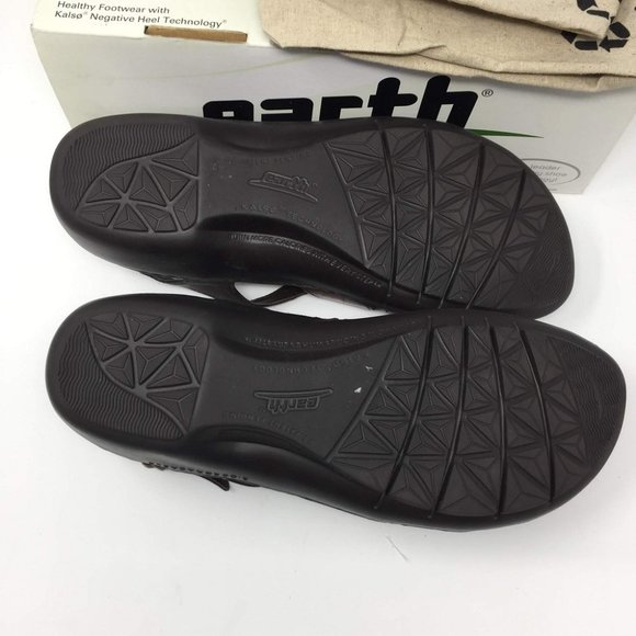 Womens Earth Jolie Sandal Bark Multi Color Leather - Picture 5 of 8